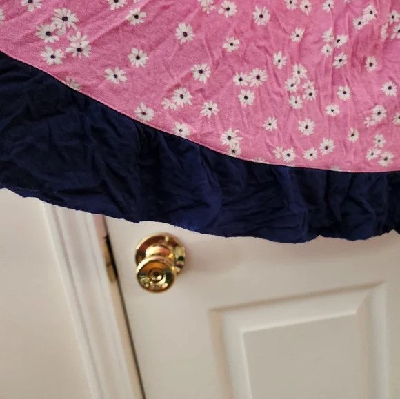 Ellen Tracy Pink Floral Pajamas, sz L - Picture 4 of 7